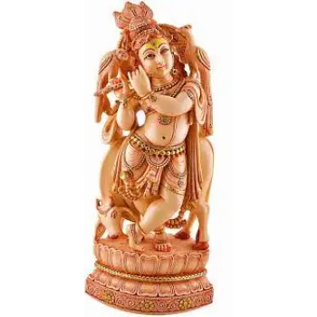 Marble Krishna Statue 
